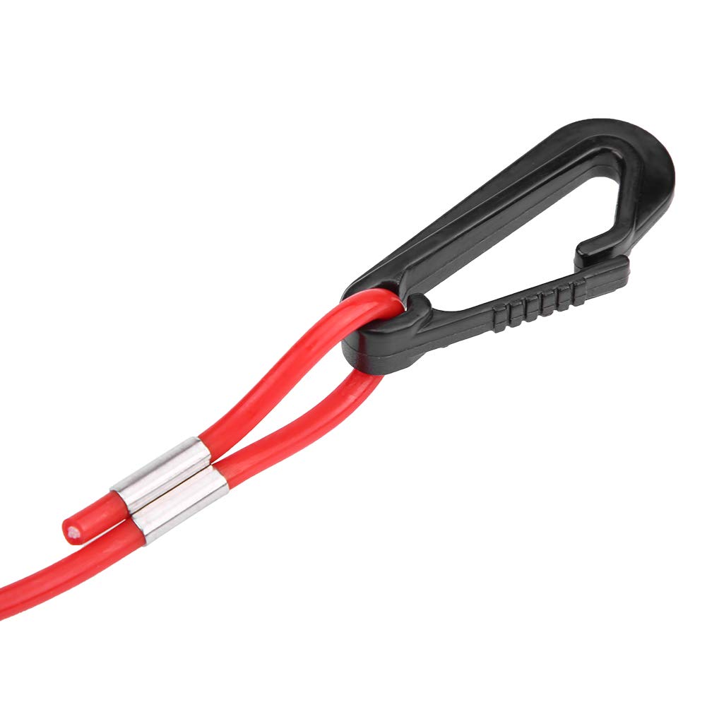 Interruttore a chiave di accensione, interruttore di accensione per barca con chiave, interruttore di avviamento a chiave di accensione Cordino di sicurezza adatto per Johnson Evinrude Boat 5005801