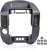 Vista 14 de G-PLUS Bisel de tapa de consola central para salpicadero, compatible con Nissan Frontier 2005-2020 68259-ZP16A 68259ZP16A marrón