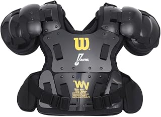 Wilson(ウイルソン) 野球 硬式 審判 NPB仕様 プロゴールド チェストプロテクター プロテクター アンパイアギア(審判用) 動きやすい・しっかりガード/しっかりガード SM/ML