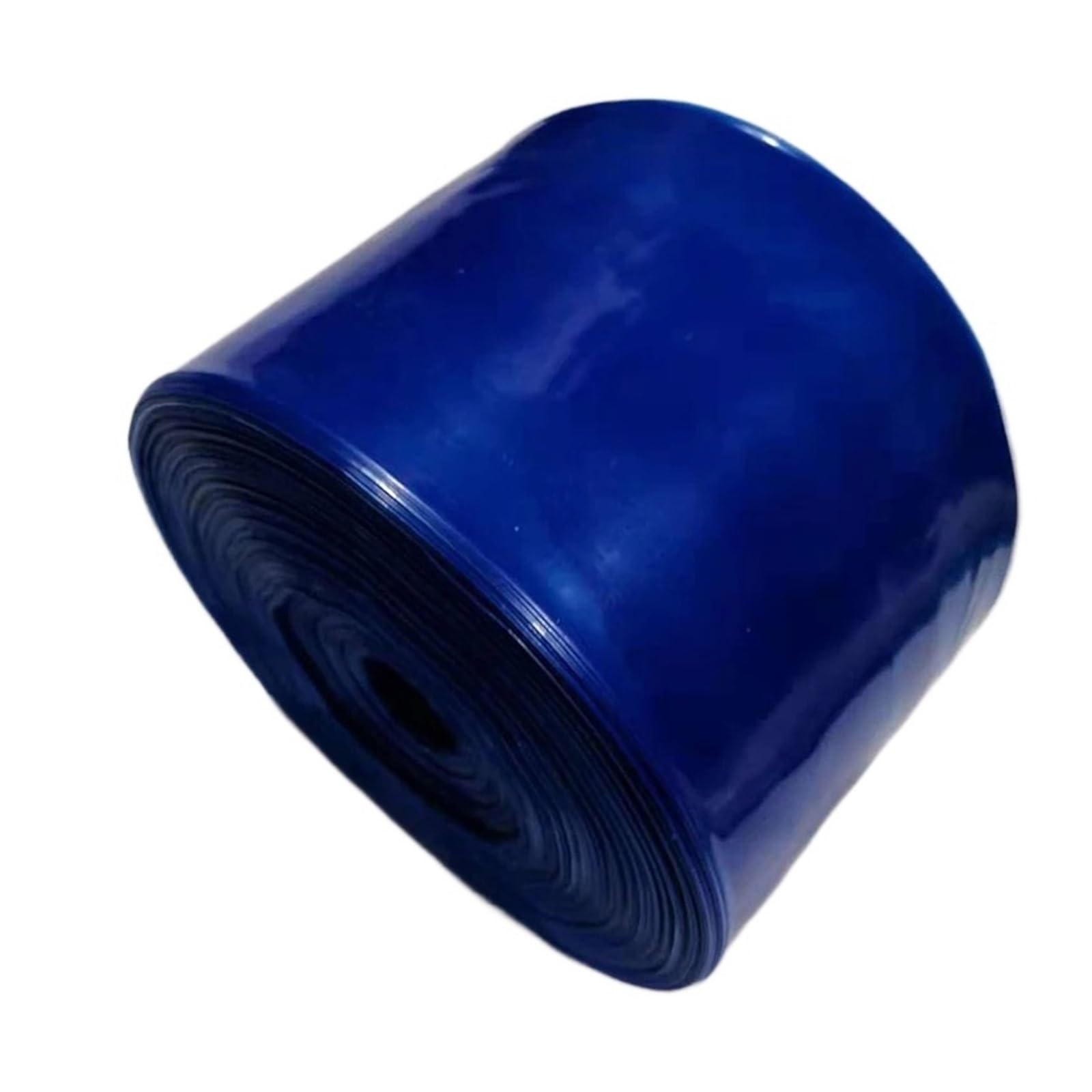 Folia termokurczliwa PE plastikowa pyłoszczelna torba niebieska wysokociśnieniowy zwinięty materiał kaligrafia i sprzęt do malowania, ochronny pakiet wysyłkowy (10 cm x 200 m)