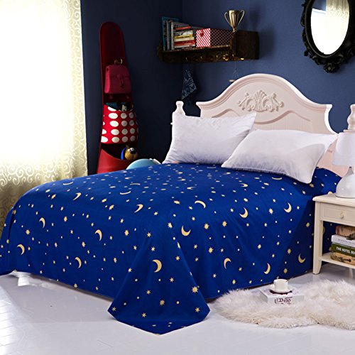 Drap enfant dessin animé multicolore unique double 160x230