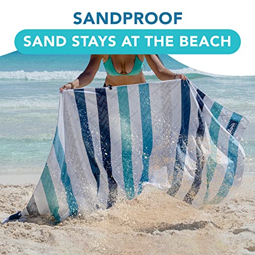 Youphoria Microfiber Quick Dry Beach Towel (32” X 72”) - Sand Free Beach Towel - Packable, Absorbent, Lightweight Travel Towel, Swimming, Pool, And Camping #TOP2