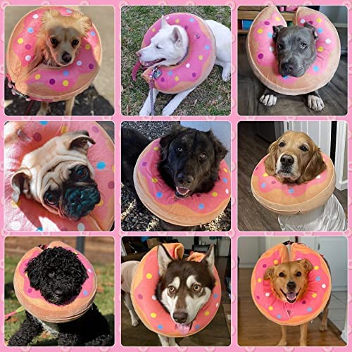 Bingpet Dog Inflatable Cone Collar, Soft Cone Collar For Dogs Cats, Washable Protective Recovery Collar For Large Medium Small Dogs, Adjustable Pet Recovery Cone After Surgery #TOP5