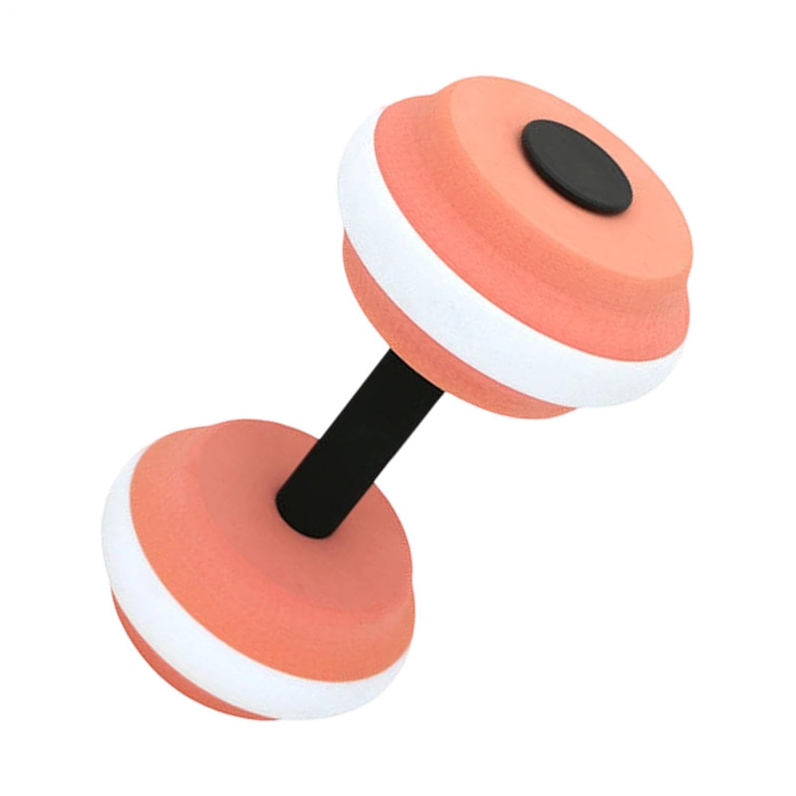 Aqua Dumbbell - (Medium) Water Aerobics Barbell | EVA Butterfly Float Dumbbell | 1-Pair for Pool Fitness Exercise High Density Foam Hand Weight Strength Training Blue Swimming Equipment