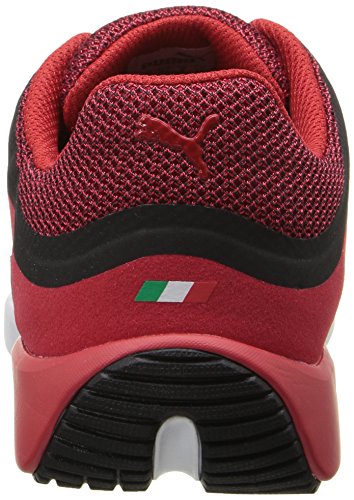 PUMA Puma Men's F116 Skin Scuderia Ferrari Sneaker, White Black, 8.5 M US