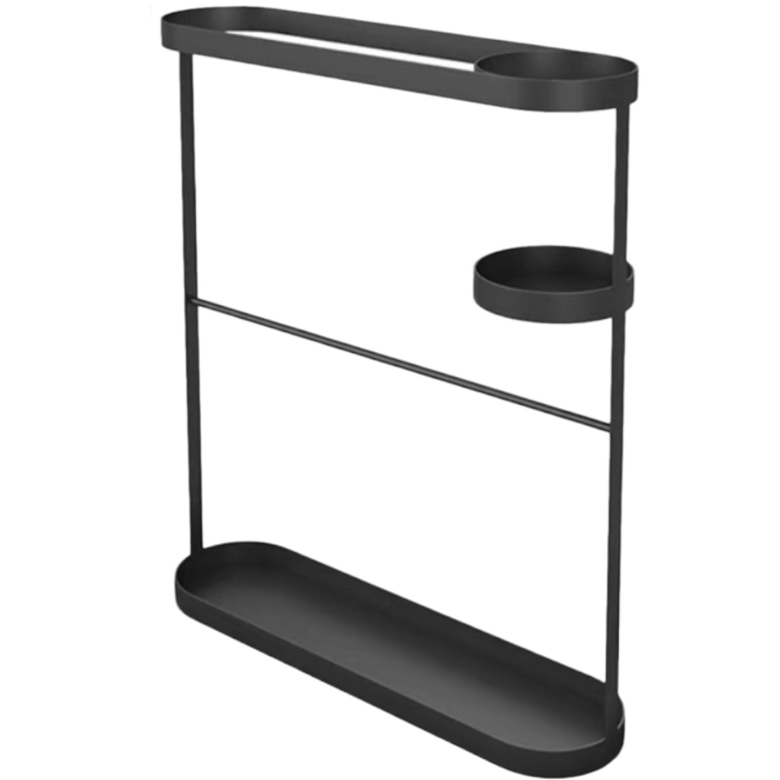 Porte-parapluies rectangulaire avec support innovant pour modèles longs et courts