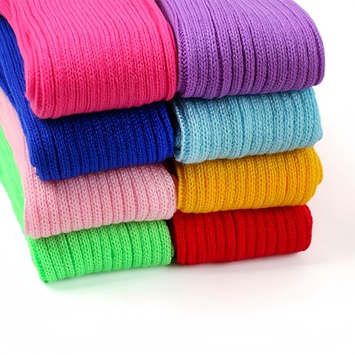 Image of Leg Warmers for Women Winter, Leg Warmers Y2k Ribbed Leg Warmers 80s Leg Warmer Socks Outfit for Girls Party Yoga