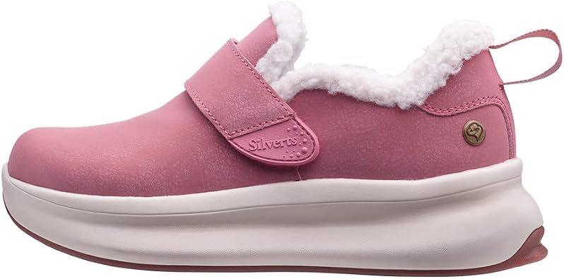 Silverts Womens Extra Wide Comfort Shoes with Sherpa Lining