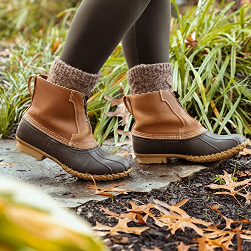 Image of Slipper Socks for Women with Grippers Non Slip, Sherpa Lined Slipper Socks