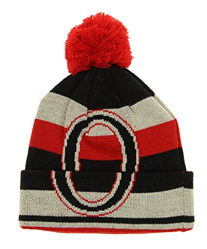 Outerstuff NHL Ottawa Senators Youth 8-20 Cuffed Knit Hat, One Size, Red