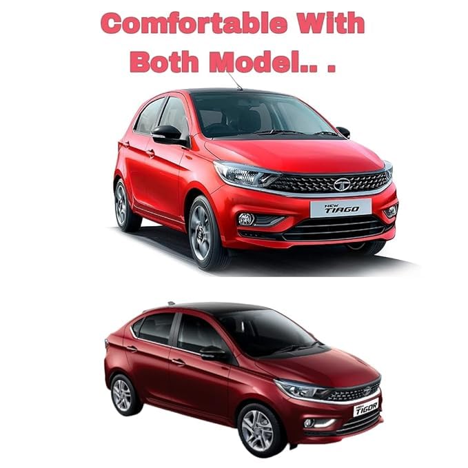 Image of Auto-Ex Gear Shift Lever Cover Boot Pu Leather Compatible /Replacement for Tata Tiago (2016 to 2019) / Tigor (2016 to 2019)