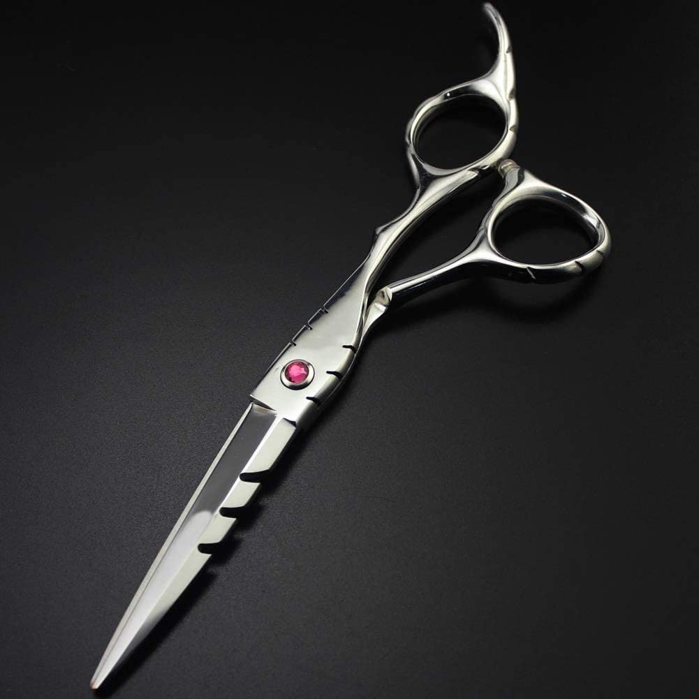 Friseurschere, Friseurschere Mit Scharfer Friseurschere, Professionelles Friseurscheren-Set, Leichte Effilierschere Für Haarschneidesalons, Flatcut 5,5 Zoll, A-5,5-Zoll-Set