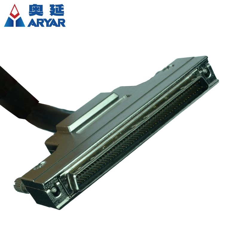 Wiring Connecting Terminals - SAN-M SCSI-50P Replace 3M 10350 Solder Type SCSI Cable Connector Gold-Plated SCSI Connector servo motor-5set