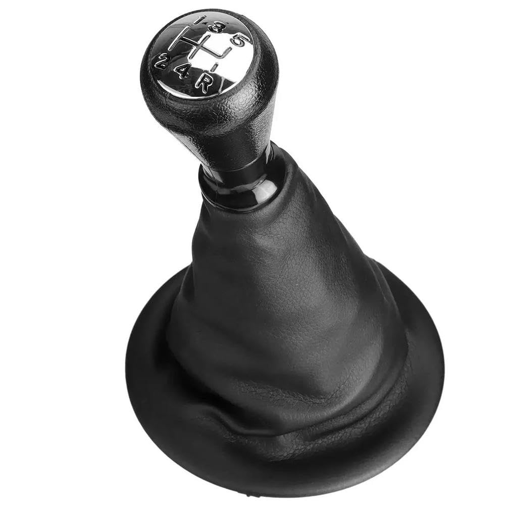 POANBCGY Shift Ball Joint 5 Speed Gear Shift Knob W/PU Leather Gaiter Boot Dust Cover for Citroen Berlingo III MK3 for Peugeot Partner 2008-on