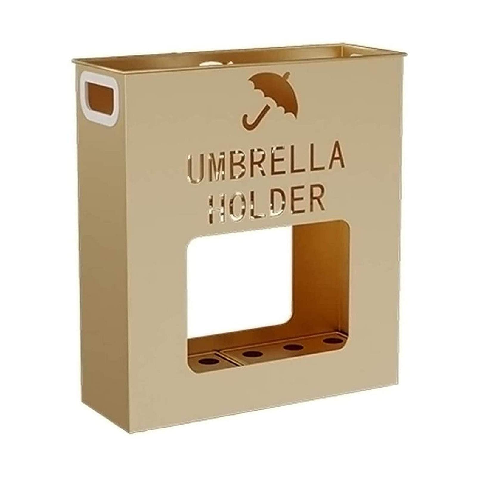 Porte-parapluie robuste en métal ajouré LUNEZY anti-rouille pour entrée