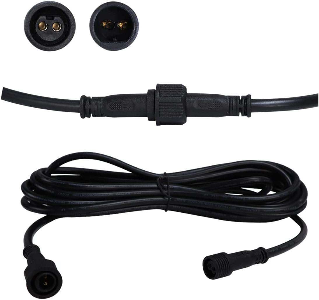 dstfuy 16AWG Waterproof Extension Cable,9.84FT 2Pin