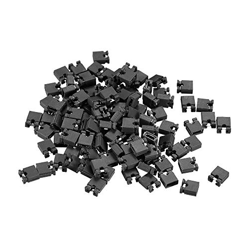 Jumper cap 2mm negro para evitar soldaduras temporales y falsos contactos en reparaciones electrónicas micro