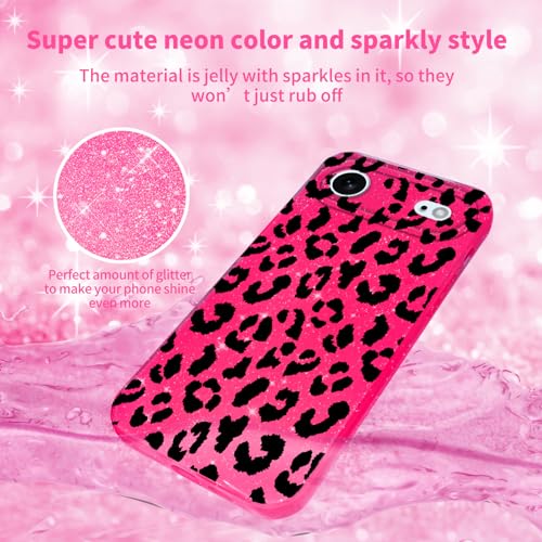 Coque iPhone A léopard rose, le cadeau idéal pour filles
