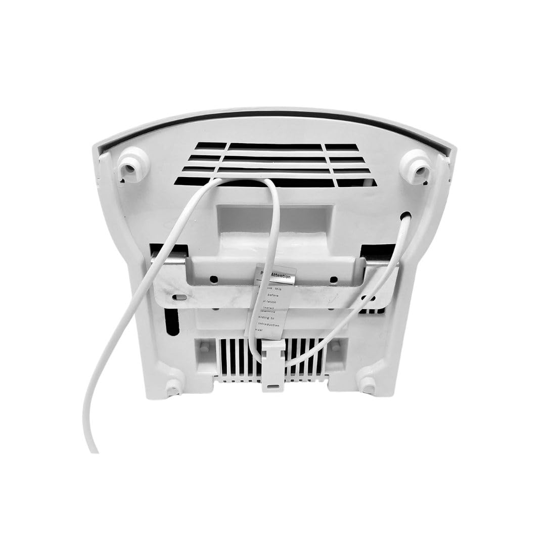 YASTA Asciugamani Automatico Elettrico Hotel Asciuga Mani ad Aria Calda da Parete Bagno con Sensore Fotocellula (1800 Watt) Coppia