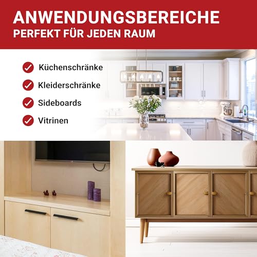 LouMaxx Softclose Türdämpfer 10 Stück Möbeltürdämpfer – Möbel Dämpfer und Softclose Dämpfer für Schranktür zum Softclose nachrüsten