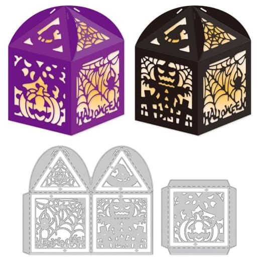 23+ Creative Halloween Party Invitation Ideas for Spooktacular Celebrations 2 DELORIGIN 3D Halloween Box Frame Cutting Dies for Card Making Pumpkin Scarecrow Ghost Die Carbon Steel Stencil Embossing Template for Halloween Cards Scrapbooking Paper Album Invitation Decor
