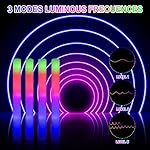LifBetter 30 Pcs Foam Glow Sticks Bulk,Led Glow Sticks with 3 Modes Colorful Flashing,Long Life Battery Glow In The Dark Party Supplies for Weddings,Parties,Festivals,Sporting Events - Image 2