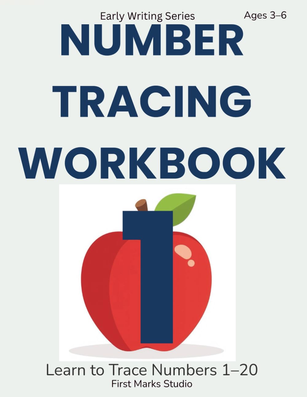 Number Tracing Workbook – Numbers 1–20: Learn to Trace Numbers 1–20