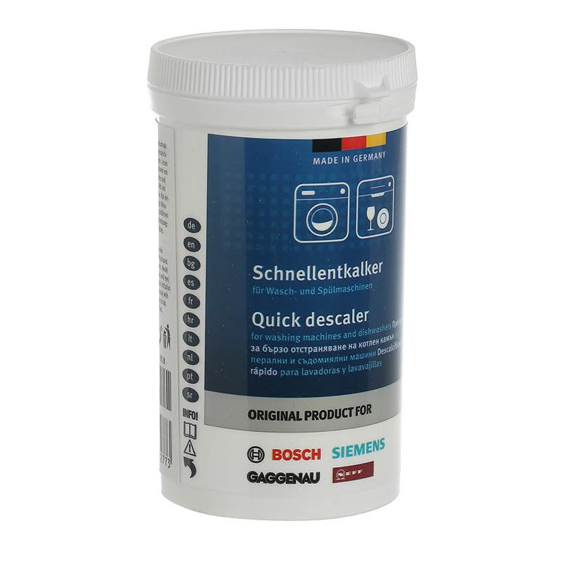 Masterpart 00312331 Schnellentkalker für Waschmaschinen und Geschirrspüler von Bosch, Neff, Siemens, 4 Stück