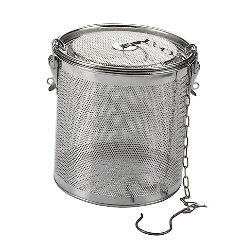 PRETYZOOM 1 Pc panier à légumes en acier inoxydable passoire boule à thé filtre à café épices panier-filtre de e à saumure Métal passoire à thé sérigraphie eau salée