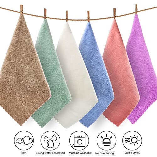 6 Pieces Guinea Pigs Soft Blankets With Skin-Friendly Coral Velvet For Hamster Squirrel Chinchilla Small Animal Carpet & Bath Towel & Quilt And Cage Mat With 6 Colors #TOP2
