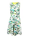 Vince Camuto Women's Sleeveless Printed Fit-and-Flare Dress