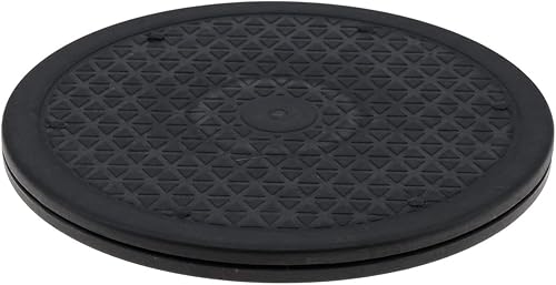 Plataforma giratoria de 7.9 pulgadas, resistente, modelo de ventana, base de visualización de especias, soporte giratorio para monitor de