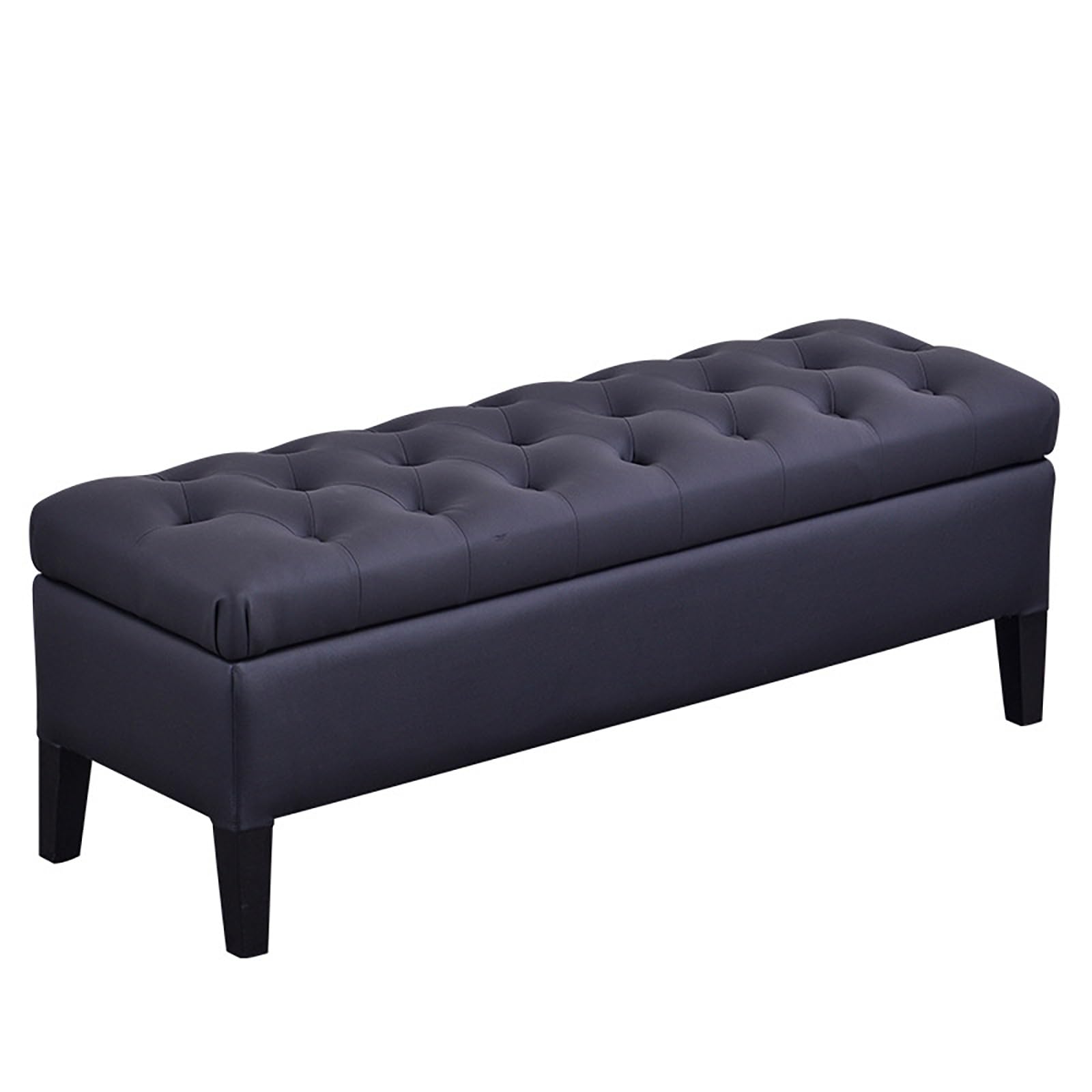 GHFXSCV Storage Bench with Cushion, Entryway, Bedroom Storage Stool, Small Pouf nizer, Foot of Bed Bench, Versatile Storage Solution for Home Decor.