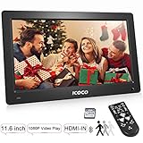 Cornice Digitale Cornice per Foto Digitale 11,6' IPS HD LED...