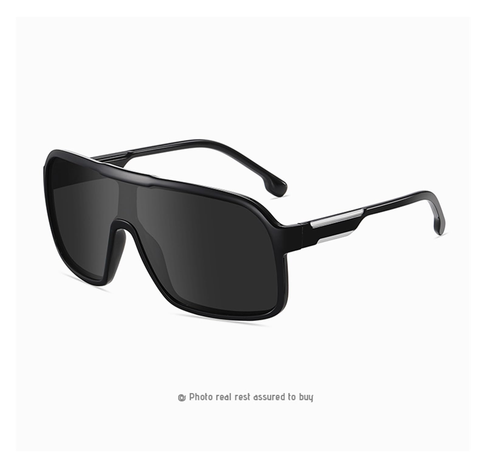 Oversized, one-piece outdoor sports sunglasses, trendy cycling sunglasses