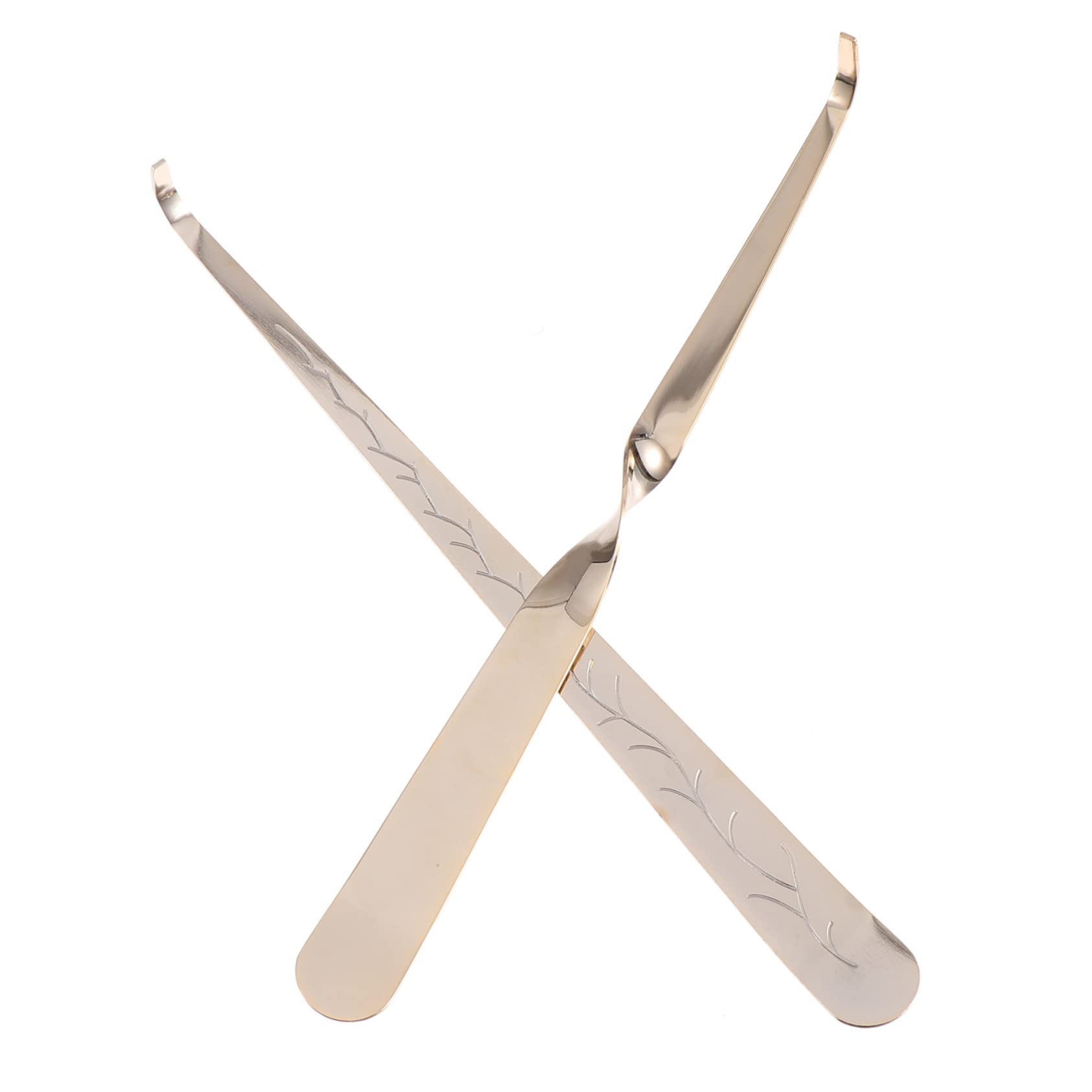 KONTONTY 2pcs Candle Wick Hook Tool Accessories for Centering Wicks and Reducing Smoke Candle Making and Maintenance