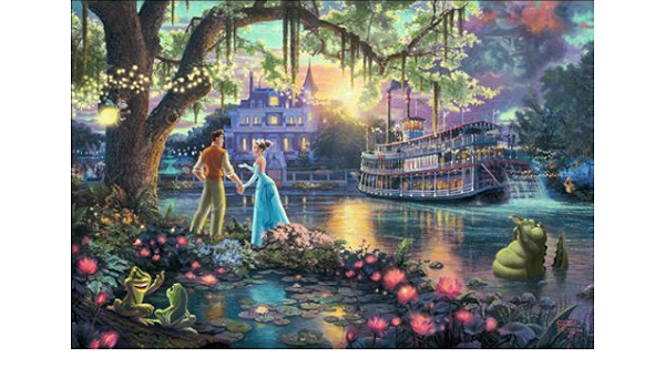 ディズニートーマス・キンケード「プリンセスと魔法のキス」(M