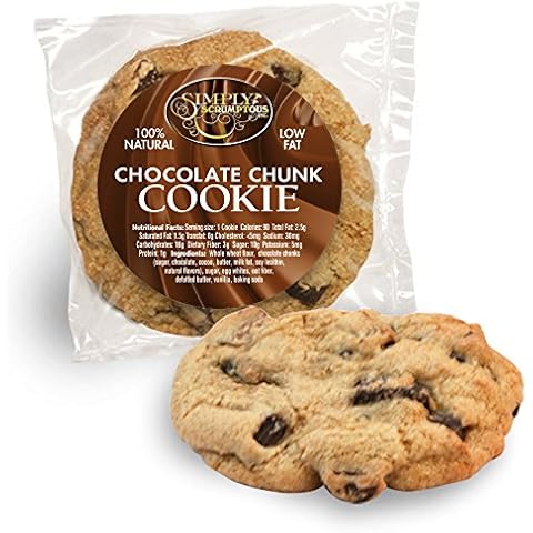 Simply Scrumptous Low Fat Chocolate Chunk Cookies Cover