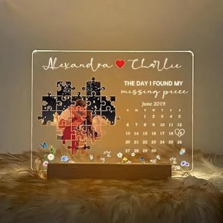 VEELU The Day I Found My Missing Piece Light Frame Custom Co