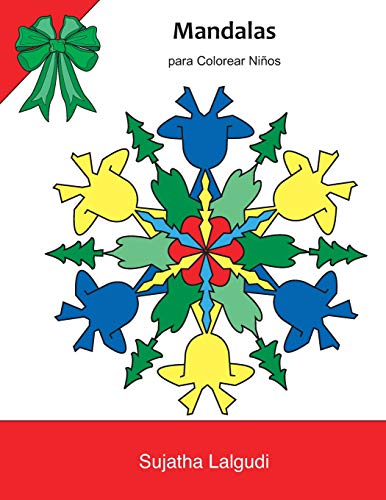 Mandalas para Colorear Niños: Navidades mágicas. Libro para colorear para niños