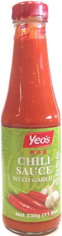 Chili Sauce with Garlic - 11.6oz (Pack of 1)