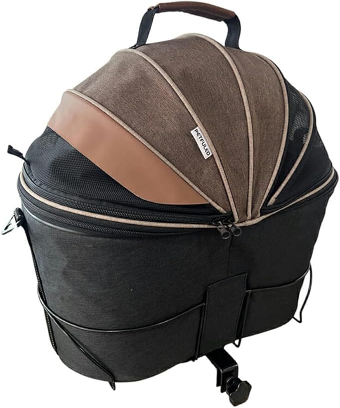 Amazon.co.jp: SANRON.TEC 自転車 犬 乗せ カゴカバー 2WAY