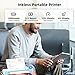 PokeLabel Mobile Portable Wireless Printer, P831 Portable Thermal Transfer Printer, Bluetooth & Inkless, 300DPI, US Letter/A4/A5/B5 Plain Paper Compatibility, Ideal for Business Travel