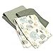 VmG-Store Waffelpique + Baumwollstoff Set farblich abgestimmt Waffel Stoff 100% Baumwollstoff Tex Standard 100 (Afrika Tiere Set25)