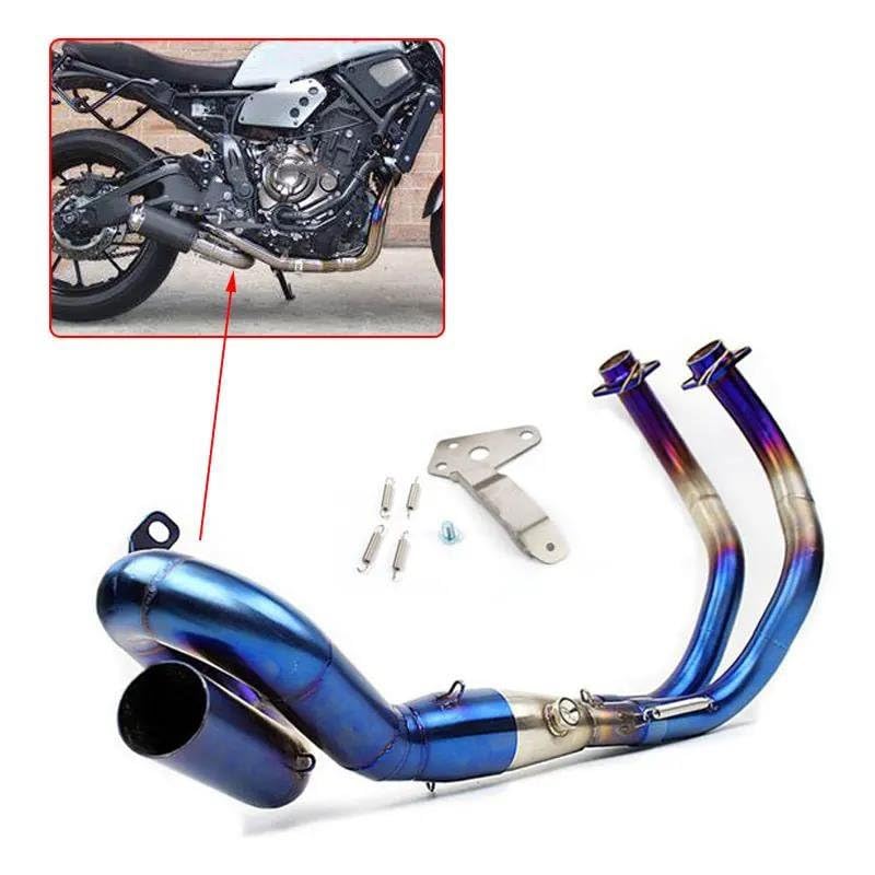 YZF-R7, MT-07, XSR700 14- チタン/カーボン フルエキゾーストマフラー