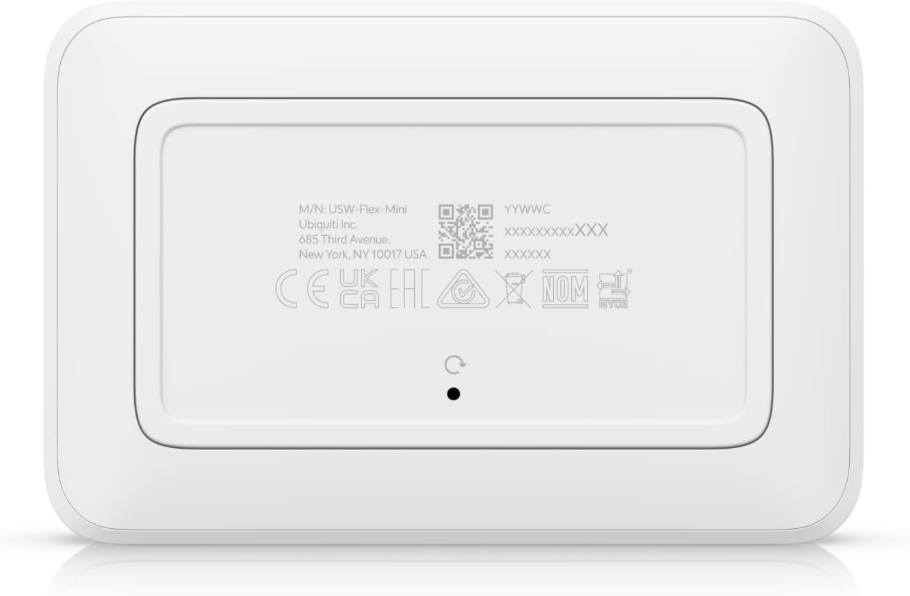 Ubiquiti [3-Pack] UniFi Switch Flex Mini | Managed 5-Port Gigabit Switch (USW-Flex-Mini-3)