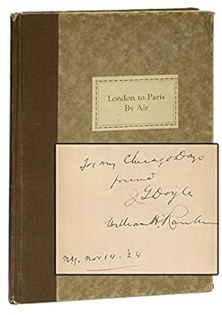 Hardcover London to Paris by air -- the "Imperial Way." Book