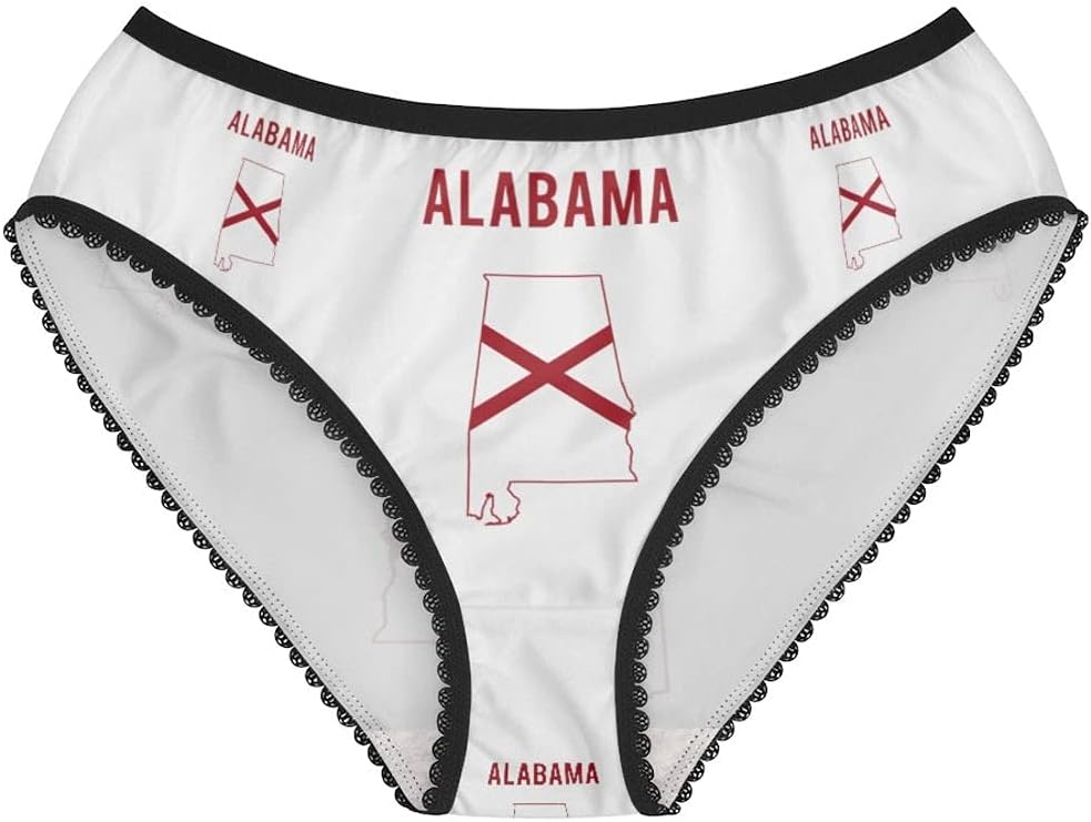 SpreadPassion Alabama Panties, Alabama Underwear, Briefs, Cotton Briefs, Funny Underwear, Panties For Women