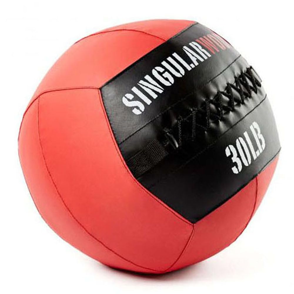 SINGULARWOD Balón Medicinal Elite. Functional Ball Cross Training. Balón de Crossfit con Peso. Slamballs. Balones medicinales Pesos en Libras 8 LB, 12 LB, 14 LB, 16 LB, 20 LB, 25 LB, 30 LB.