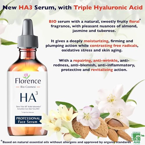2.11 oz. Organic Hyaluronic Acid Face Serum. Anti-Aging Moisturizer for Hydrating Brightening - Image 4
